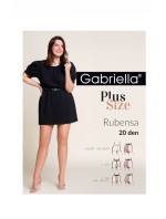 Dámské punčochové kalhoty Gabriella Rubensa Plus Size 161 20 den 7-XXXL