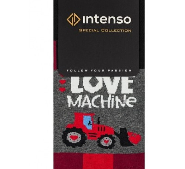 Pánské valentýnské ponožky Intenso 0549 Follow Your Passion 41-46