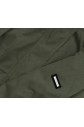Krátká bunda parka v army barvě s kapucí (TLR243)