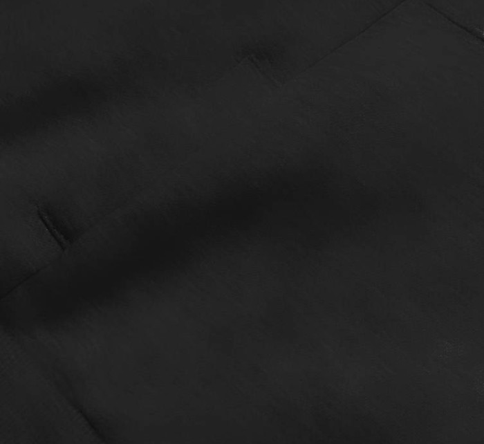 Černý dámský dres - mikina se stojáčkem a kalhoty (8C70-3)