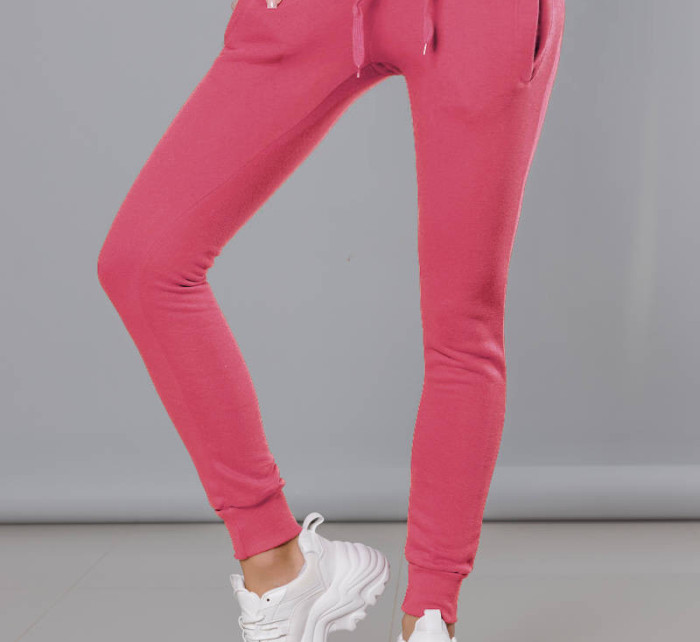 Růžové teplákové kalhoty (CK01-58)