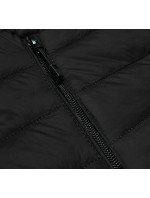 Khaki-černá oboustranná pánská bunda (84M3012-136)