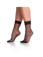 Dámské silonkové ponožky FLY SOCKS 15 DEN - BELLINDA - černá