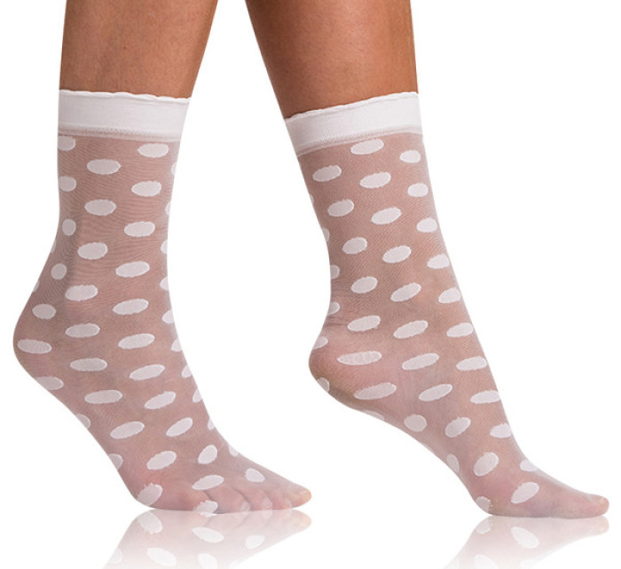 Dámské ponožky CHIC SOCKS - BELLINDA - bílá