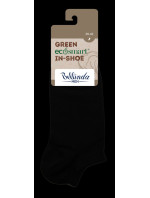 Pánské eko kotníkové ponožky GREEN ECOSMART MEN IN-SHOE SOCKS - BELLINDA - černá