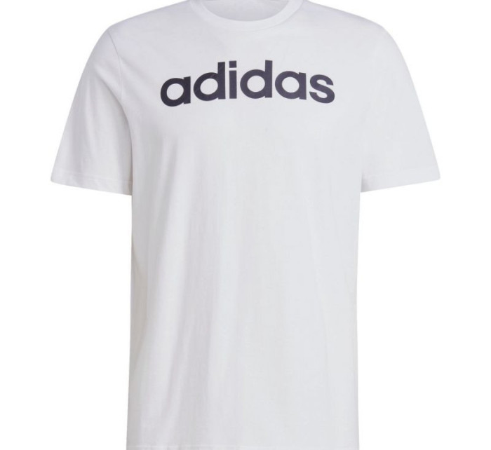 Tričko adidas Essentials Single Jersey s lineárním vyšívaným logem M IC9276