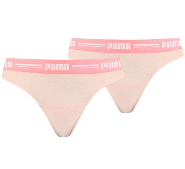 Dámské kalhotky String 2P Pack 907854 06 růžová - Puma