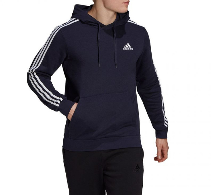 Adidas Essentials Fleece 3-Stripes Hoodie M GK9073 pánské