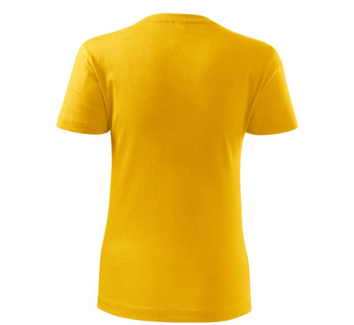 Dámské tričko Classic New W MLI-13304 žlutá - Malfini