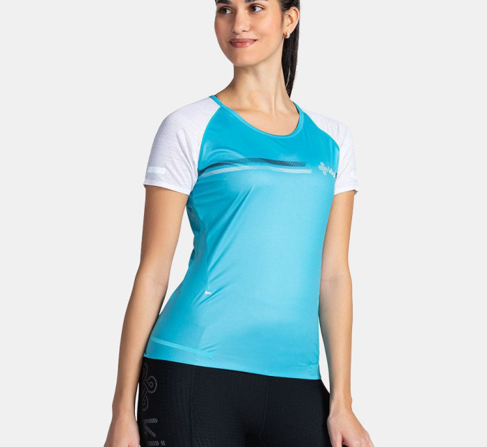 Dámské běžecké tričko FLORENI-W Modrá - Kilpi