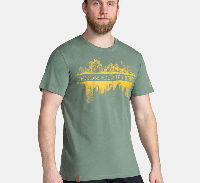 Pánské tričko CHOOSE M Tmavě zelená - Kilpi