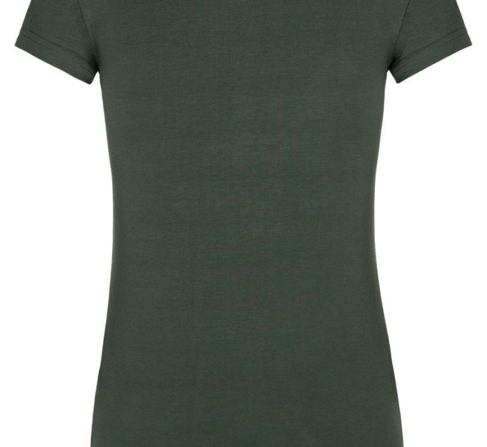 Dámské funkční tričko TORNES-W Tmavě zelená - Kilpi