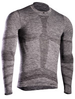 Pánské termo triko s dlouhým rukávem IRON-IC (fleece) - šedá Barva: Šedá-IRN, Velikost: