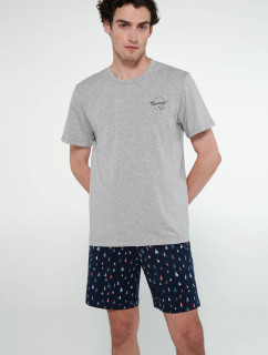 Vamp - Dvoudílné pánské pyžamo 20910 - Vamp