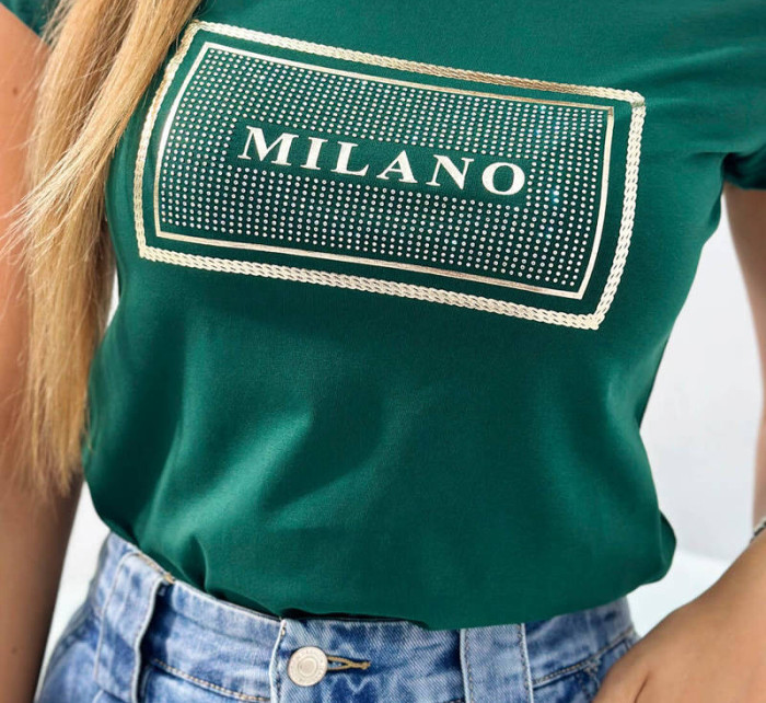 Bluzka Milano zielona