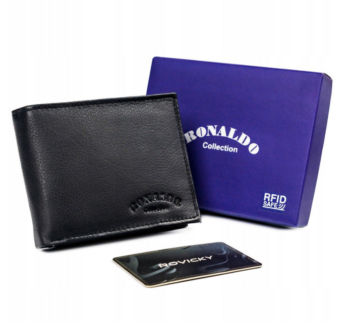 Pánské peněženky [DH] 0670 D BLACK
