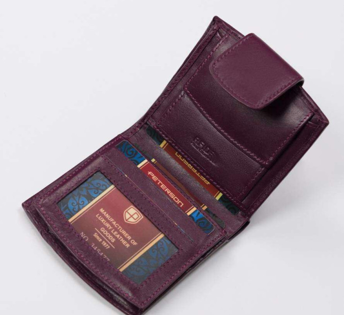Dámské peněženky [DH] PTN RD 314 MCL M tmavě fialová