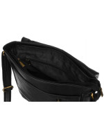 Pánské kabelky [DH] Kožená taška PTN 788 NDM BLACK