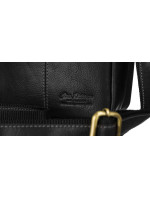 Pánské kabelky [DH] Kožená taška PTN TB 011 COM BLACK