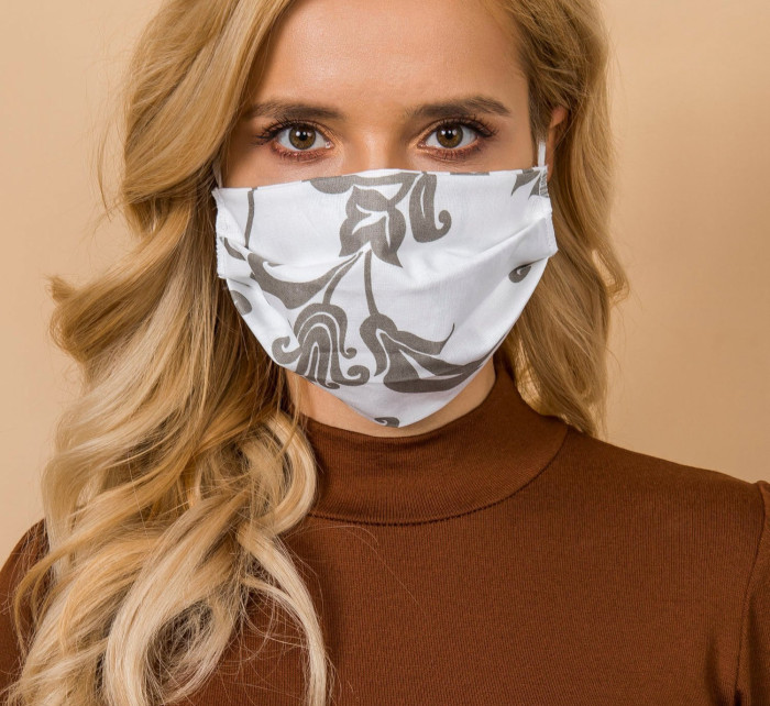 Ochranná maska KW MO P25 bílá šedá