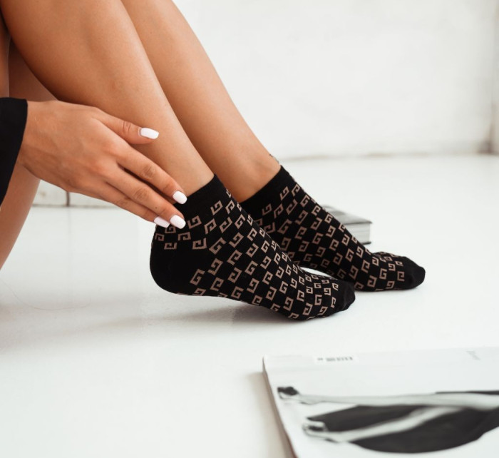 Ponožky Fashion GG Black - Milena
