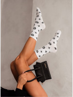 Ponožky LuVi Stripe White - Milena