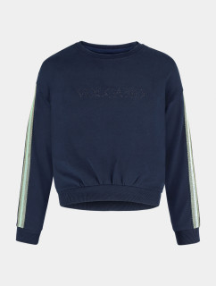 Volcano Regular Silhouette Sweatshirt B-Nino Junior G01382-W22 Námořnická modrá