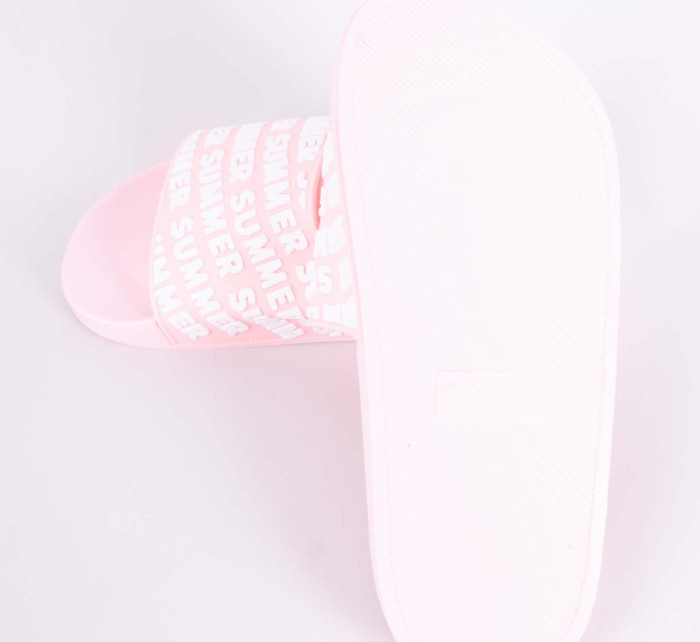 Yoclub Dámské sandály Slide OKL-0063K-0600 Pink