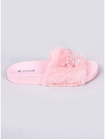 Yoclub Dámské sandály Slide OKL-0068K-0600 Pink