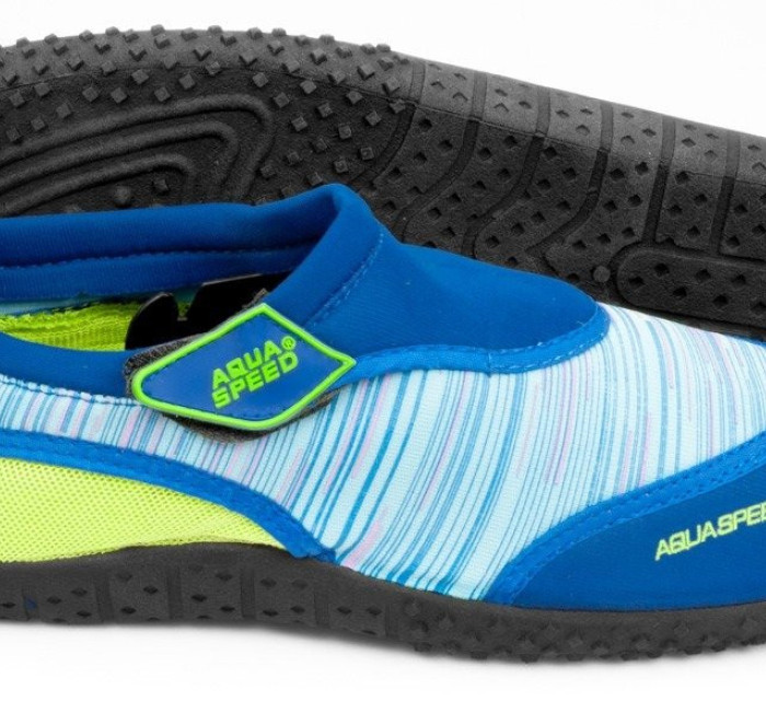 AQUA SPEED Plavecké boty Aqua Shoe Model 2C Blue/Green