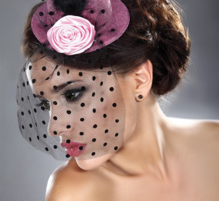 LivCo Corsetti Fashion Mini Top Hat Model 19 Pink