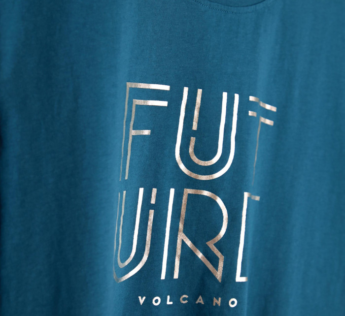 Volcano Tričko T-Future M02038-S23 Sea Blue