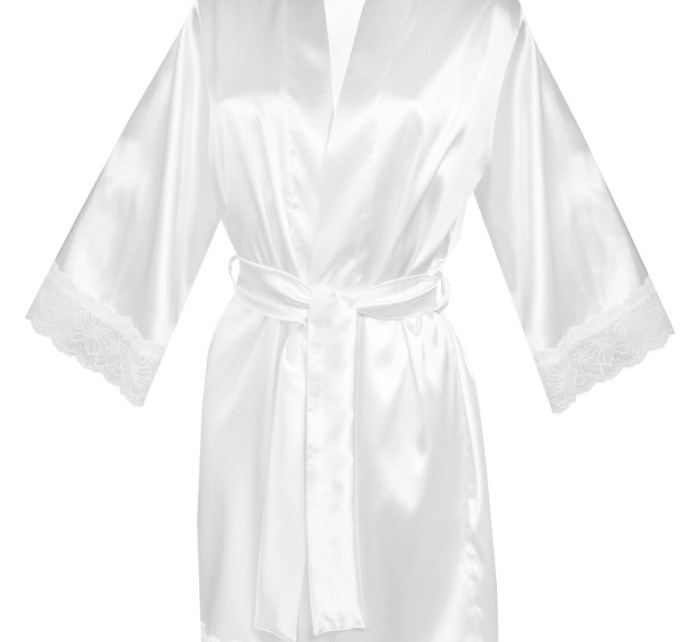 DKaren Housecoat Sauda White