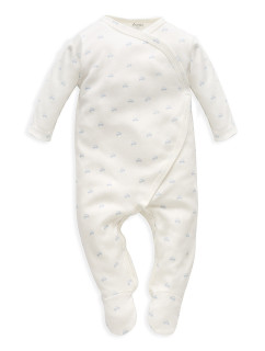 Pinokio Lovely Day Babyblue Wrapped Overall LS Ecru