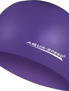AQUA SPEED Plavecká čepice Mega Violet Pattern 09
