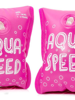AQUA SPEED Plavecké rukávy Aqua Premium Pink Pattern 03