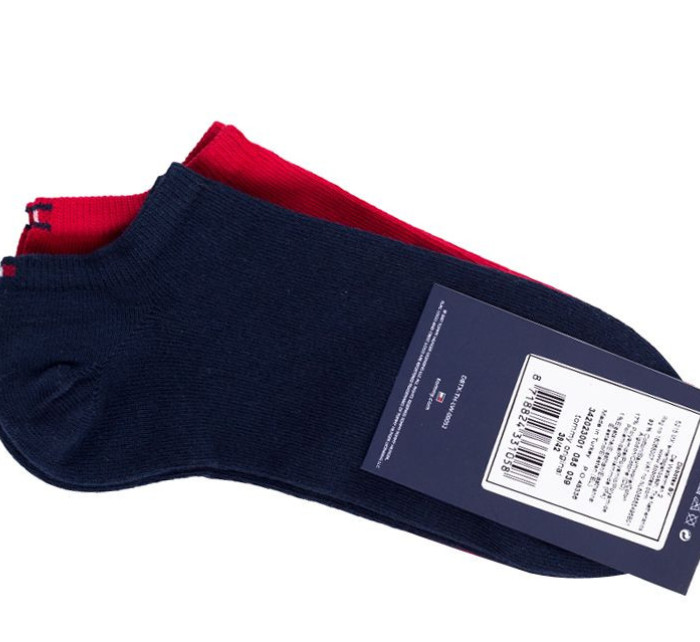 Ponožky Tommy Hilfiger 2Pack 342023001 Navy Blue/Red