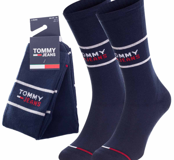 Ponožky Tommy Hilfiger Jeans 2Pack 701218704002 Navy Blue