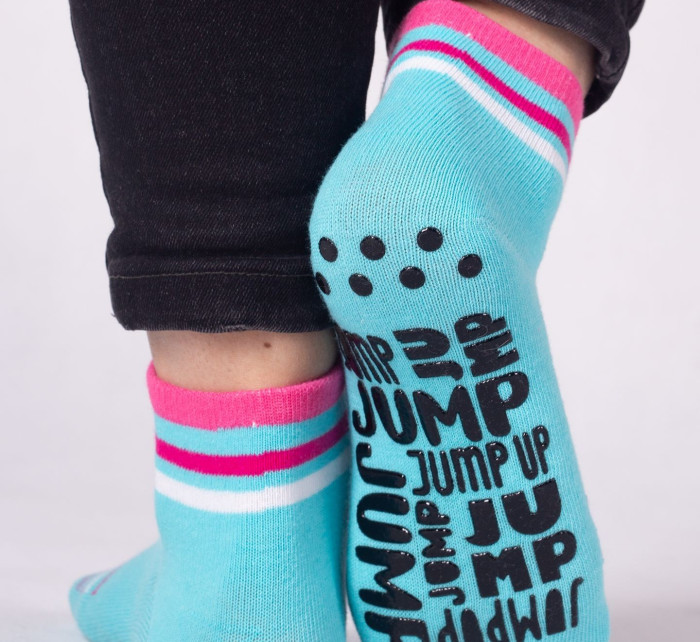 Yoclub Trampolínové ponožky 2-pack SKS-0021G-AA0A-001 Vícebarevné