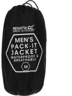 Pánská bunda Regatta RMW21 Pack It Jkt III 800 černá