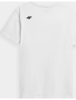 Pánské tričko 4F H4Z21-TSM025 Bílé