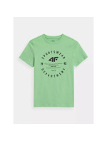 Chlapecké tričko 4FJSS23TTSHM294-45S zelené - 4F