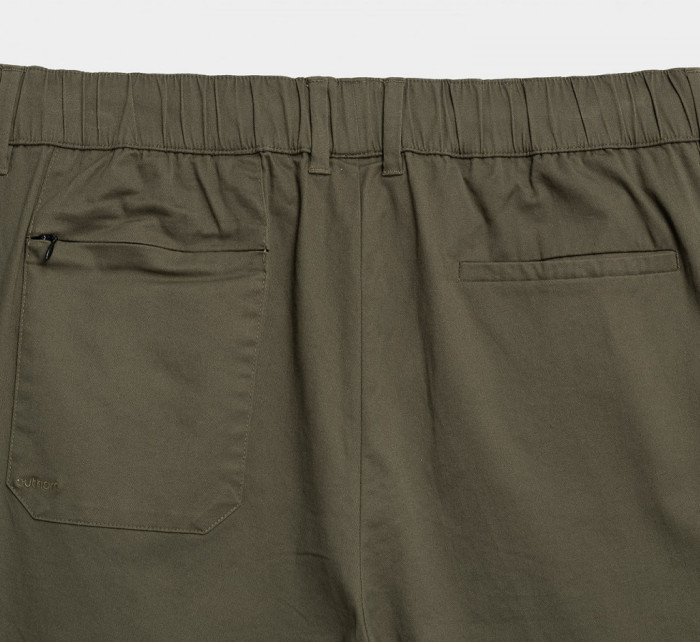 Pánské kalhoty OTHAW22TTROM025-40S khaki - Outhorn
