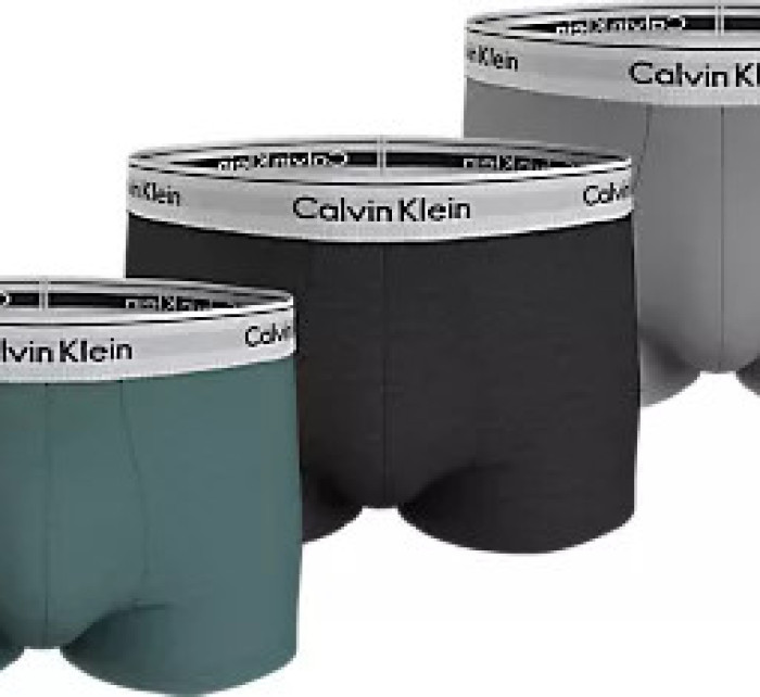 Pánské spodní prádlo TRUNK 3PK 000NB2380AM8O - Calvin Klein