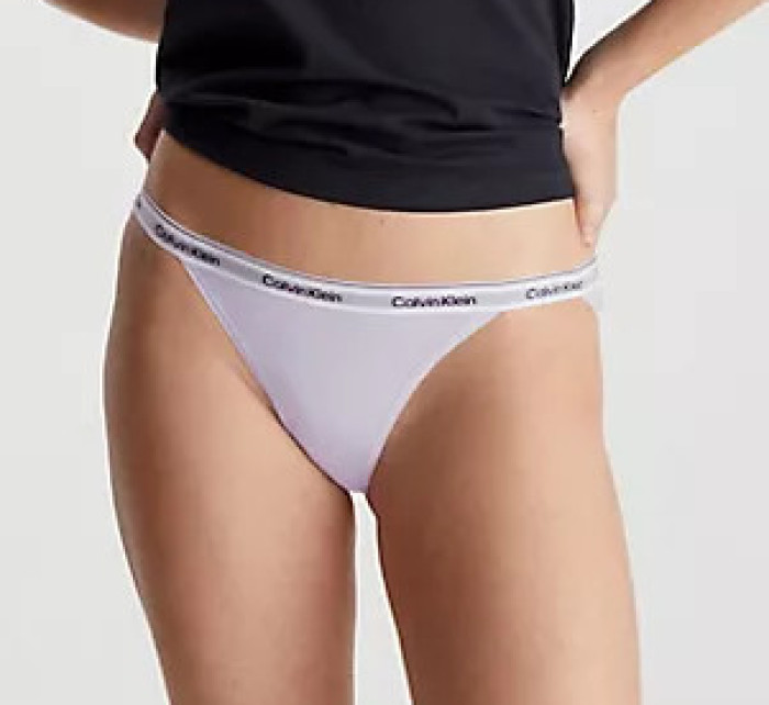 Spodní prádlo Dámské kalhotky STRING BIKINI 000QD5215ELL0 - Calvin Klein