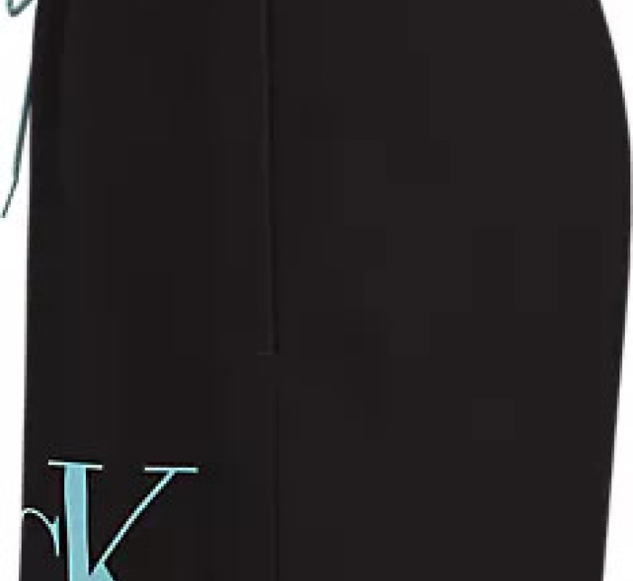 Pánské plavky Tkaný spodní díl MEDIUM DRAWSTRING KM0KM01003BEH - Calvin Klein