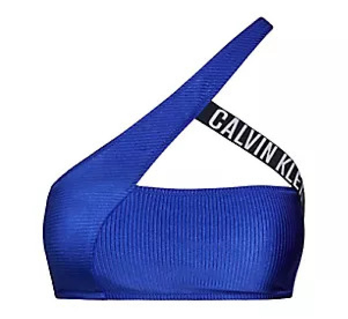 Plavky Dámské topy ONE SHOULDER BRALETTE-RP KW0KW02388C7N - Calvin Klein