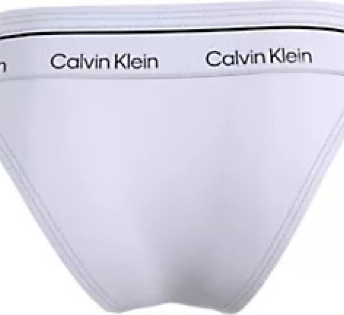 Dámské plavky Spodní díl plavek STRING SIDE TIE KW0KW02431YCD - Calvin Klein
