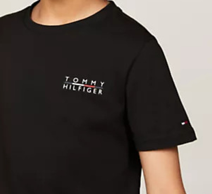 Dětské tričko s krátkým rukávem Close to Body 2P Gender Inclusive Packs UK0UK0005705L - Tommy Hilfiger