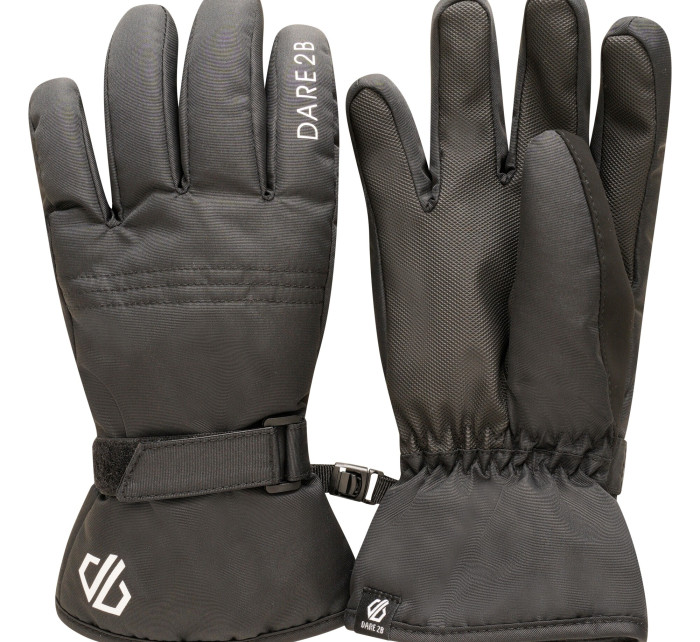 Dětské zimní lyžařské rukavice Zippy Glove DKG316-800 černé - Dare2B